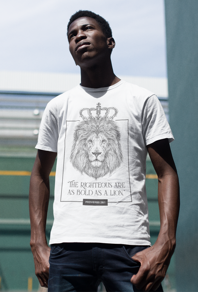 Bold as Lions Proverbs 28:1 Unisex T-Shirt