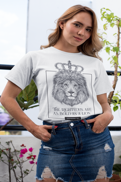Bold as Lions Proverbs 28:1 Unisex T-Shirt