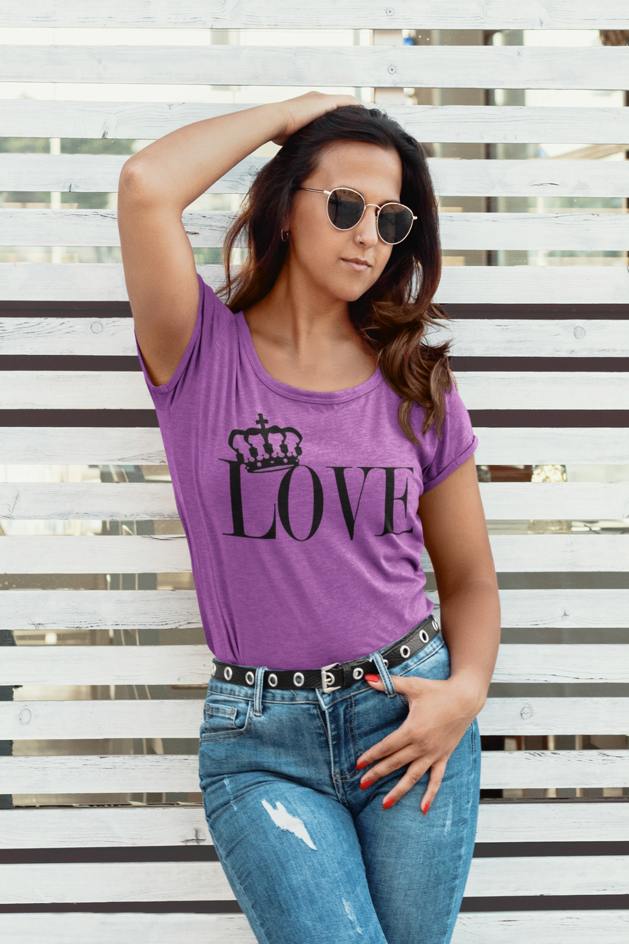 Ladies 'Kingdom Love' T-Shirt - Unisex Fit