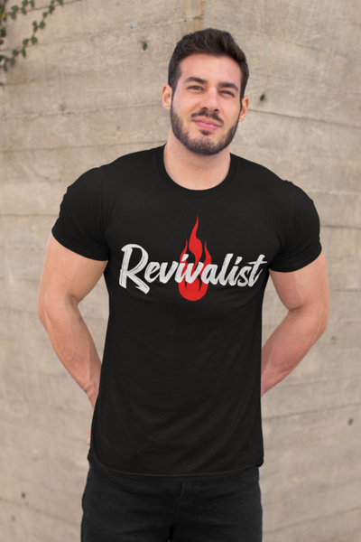 Revivalist Flame Unisex Crew Neck T-Shirt