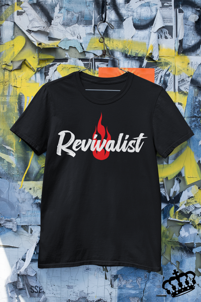 Revivalist Flame Unisex Crew Neck T-Shirt